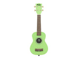 Kala UK-GRASSHOPPER Ukadelic Grasshopper Ukulele soprano verde acido