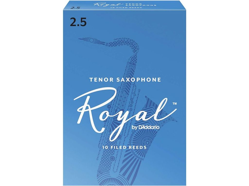 Royal by D'Addario Confezione da 10 ance per Sax Tenore n. 2.5