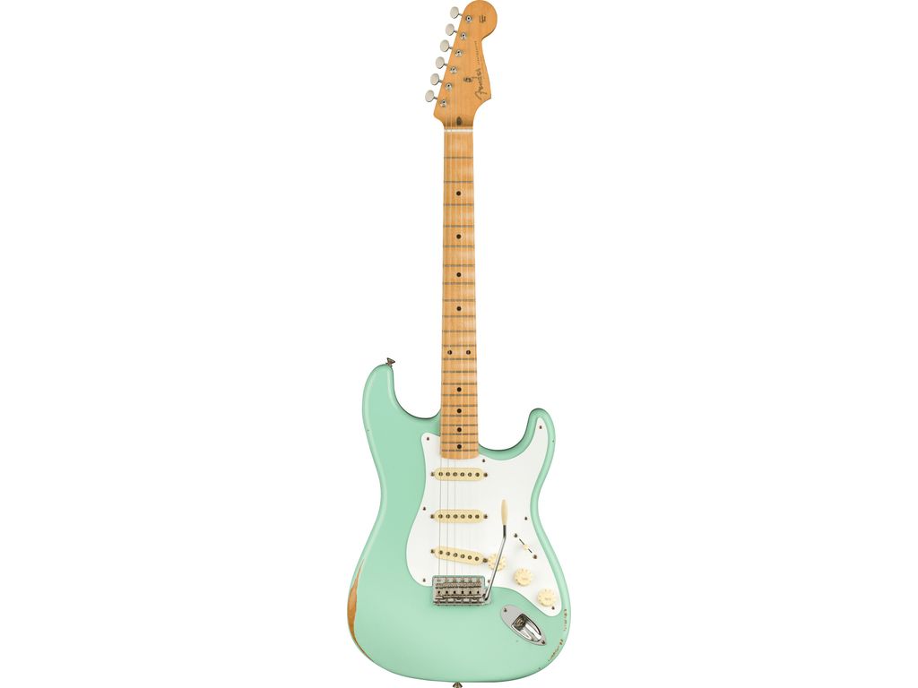 Fender Vintera Road Worn '50s Stratocaster MN Surf Green Chitarra elettrica con borsa