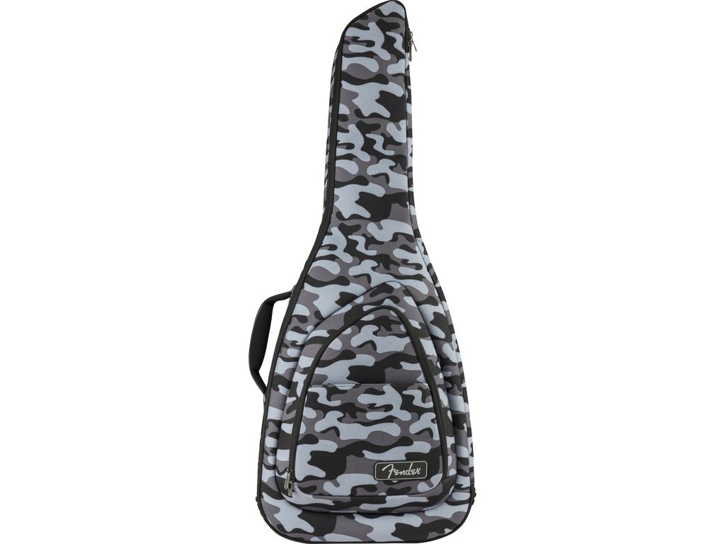 Fender FE920 Gig Bag Winter Camo Borsa imbottita per chitarra elettrica