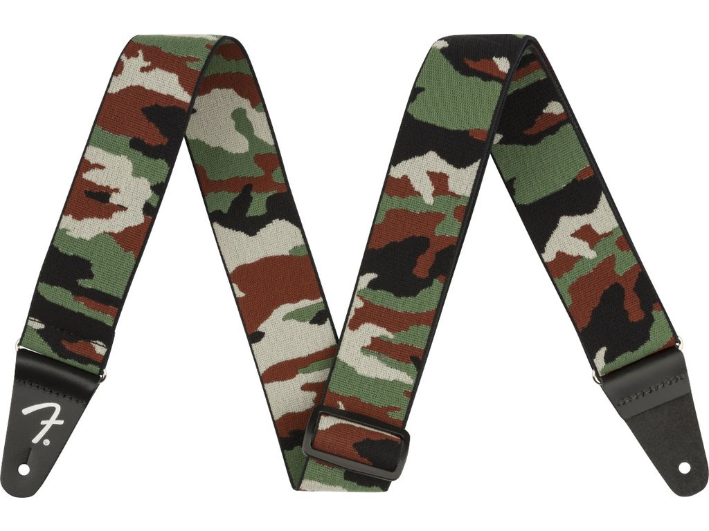 Fender Weighless Camo Strap Tracolla per chitarra