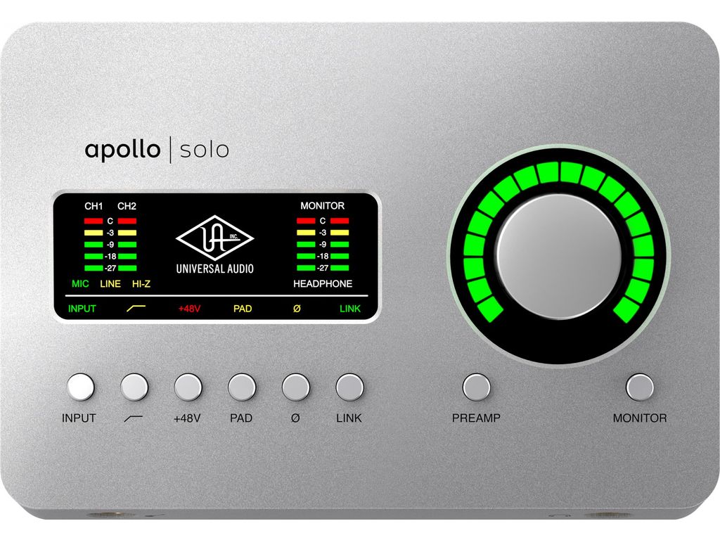 UNIVERSAL AUDIO Apollo Solo USB Heritage Edition interfaccia audio
