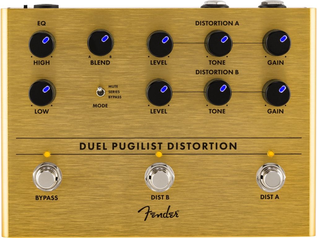 Fender Duel Pugilist Distortion Effetto a pedale per chitarra