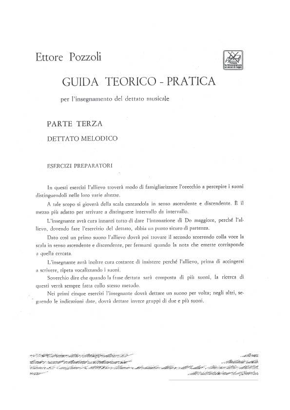 POZZOLI guida teorico-pratica parte 3 e 4