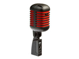 Proel Eikon DM55 V2 RDBK Satin Black/Red Microfono dinamico professionale per voce vintage nero satinato e rosso