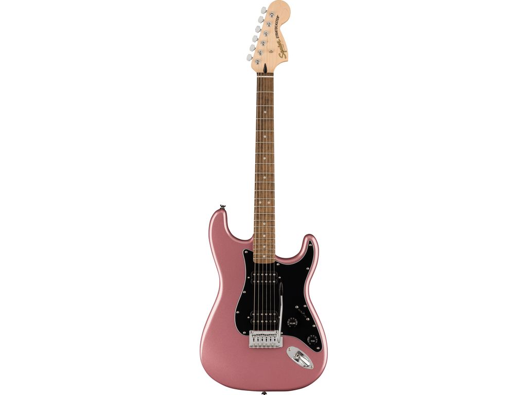 Fender Squier Affinity Stratocaster HH LRL BPG Burgundy Mist Chitarra elettrica