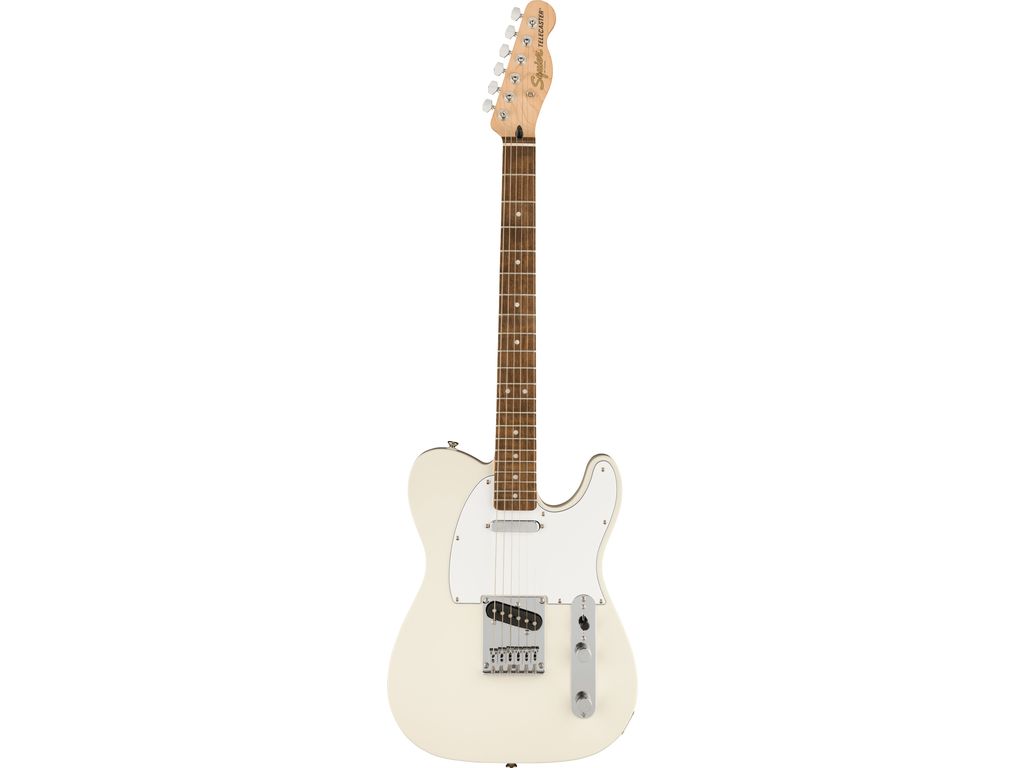 Fender Squier Affinity Telecaster LRL WPG Olympic White Chitarra elettrica