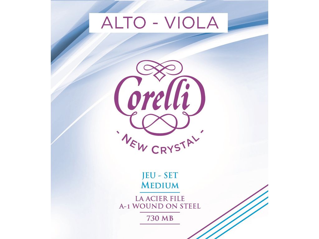 Savarez Corelli New Crystal 730MB Muta di corde per viola Medium