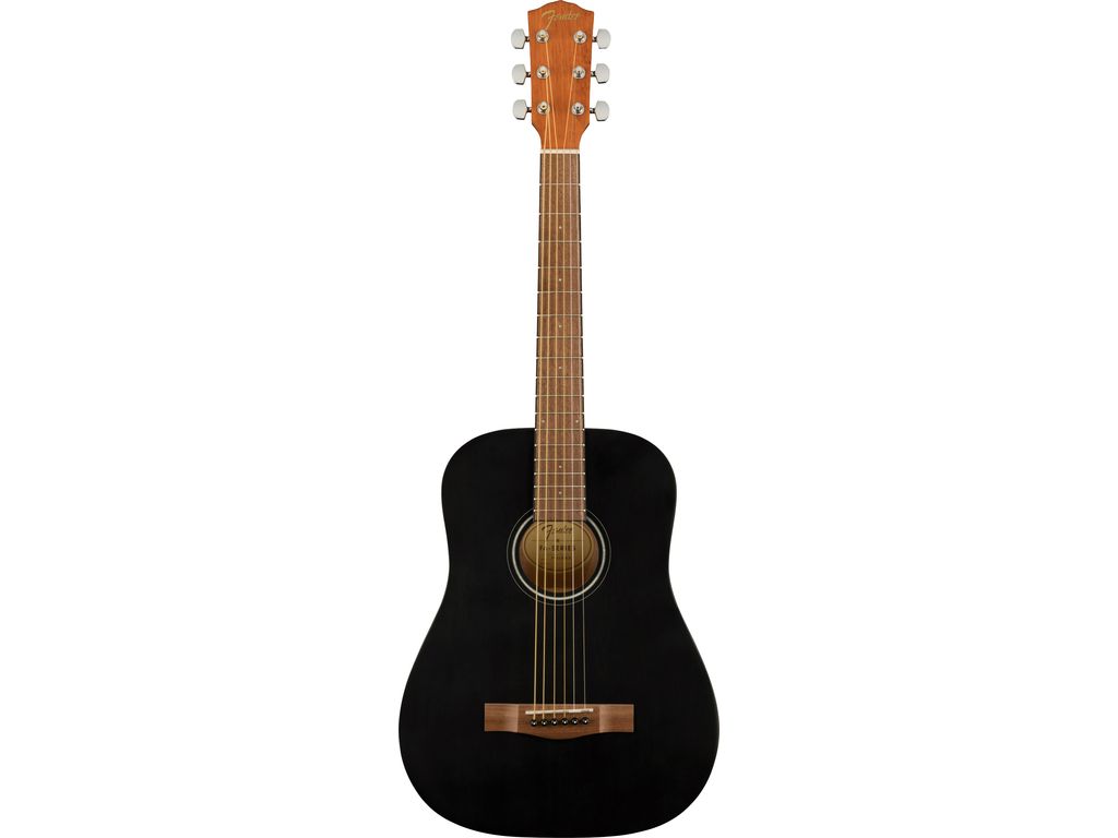 Fender FA15 3/4 Steel Black Chitarra acustica
