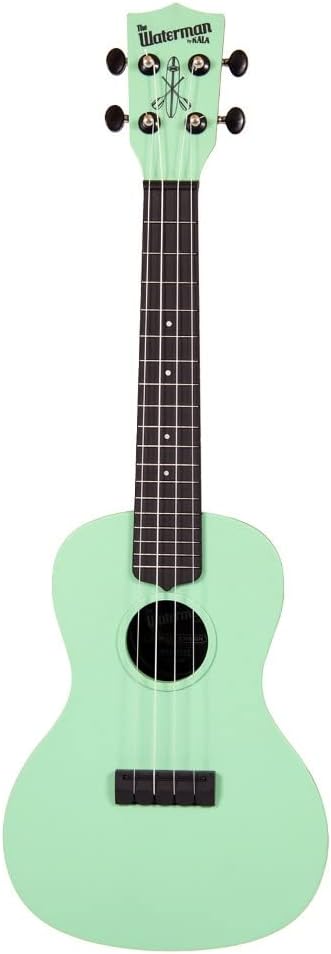 Kala ukulele Concerto watermelon Surf Green con borsa