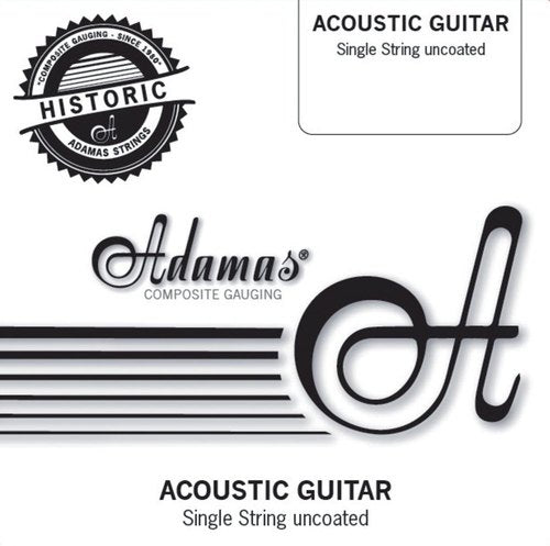 Corde Adamas per chitarra acustica/folk Singole 12