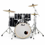 PEARL EXX725BR Export Standard Jet Black con Set Sabian SBR