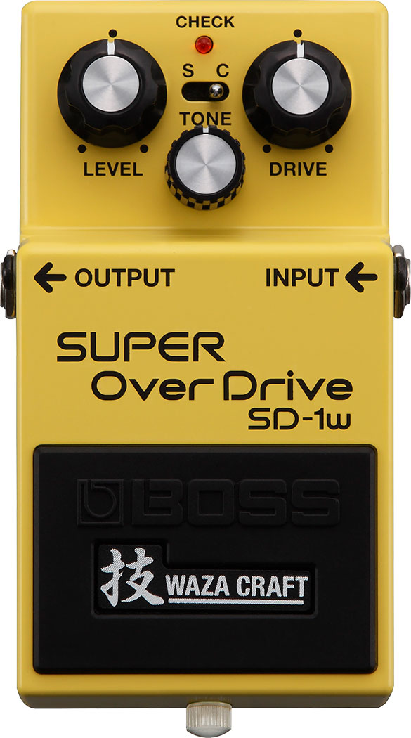 BOSS SD-1 Waza Craft Super Overdrive Effetto a pedale per chitarra