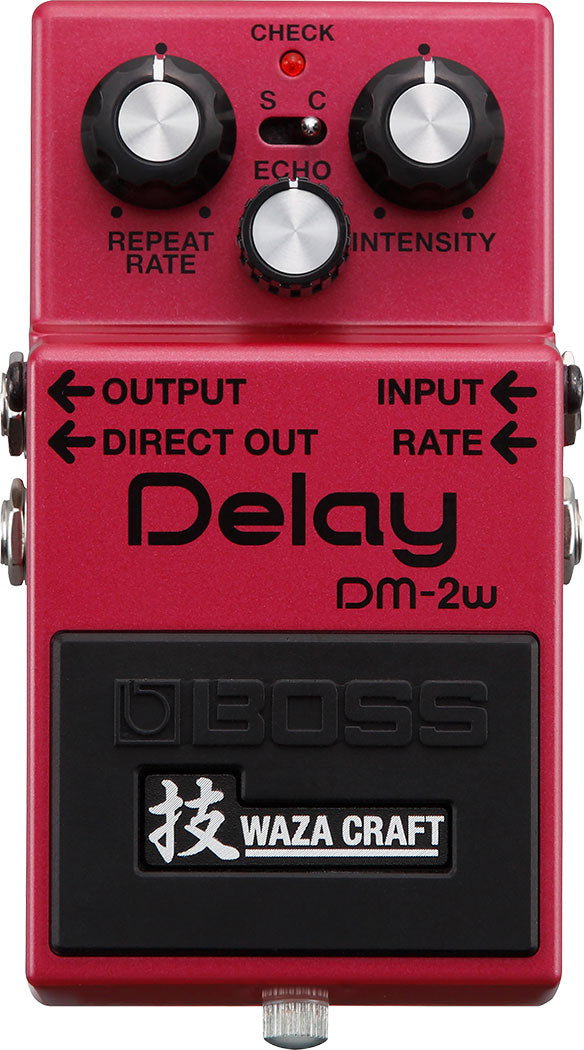 BOSS DM-2 Waza Craft Delay effetto a pedale per chitarra e basso