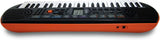 Tastiera Casio SA-80 e SA-81, 44 tasti, polifonia a 8 voci, display LCD, manopola per cambio suono, colori vivaci