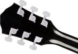 Fender FA125CE Black Chitarra acustica elettrificata nera