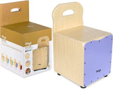 STAGG Cajon per bambino in tiglio frontale lilla