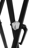 GEWA Stand doppia X per tastiera Easy Gear System VE5 Nero