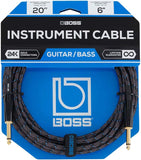BOSS BIC 20 Cavo per strumenti Jack - Jack 6 mt.