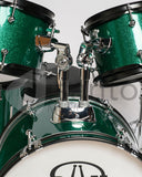 Batteria Acustica Completa - Junior Series 5 pezzi Acid Green