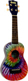 KALA MK-STIEDYE Ukadelic Tie Dye Ukulele soprano