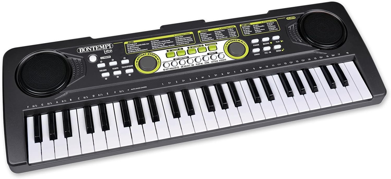 Bontempi 15 4970 Tastiera 49 tasti PRO LITE con cuffie