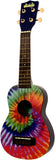 KALA MK-STIEDYE Ukadelic Tie Dye Ukulele soprano