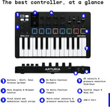 ARTURIA MiniLab 3 Black Tastiera Controller USB 25 Tasti