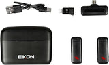 EIKON Twinstream Sistema Microfonico Wireless Doppio per Smartphone