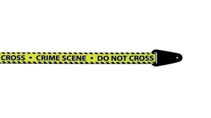 Gewa F&amp;s Tracolla per chitarra hazard crime scene