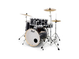 Pearl Export EXX725SBR Jet Black Batteria acustica completa nera