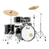 Pearl Roadshow RS525SBC C 31  Jet Black Batteria acustica con piatti Sabian e sgabello