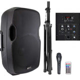 Gemini AS12 Blu Pack Diffusore 12" con Microfono e Supporto