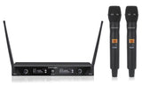 Rondson BE-1020/2Mic-1 (664.1/687.1MHz) Sistema Wireless Doppio Radiomicrofono