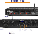 POWER DYNAMICS PV260BT 6CH Ampli System 6x100W BT