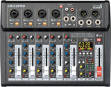 Italian Stage 2MIX6PRO Mixer 6 Canali con USB e Bluetooth