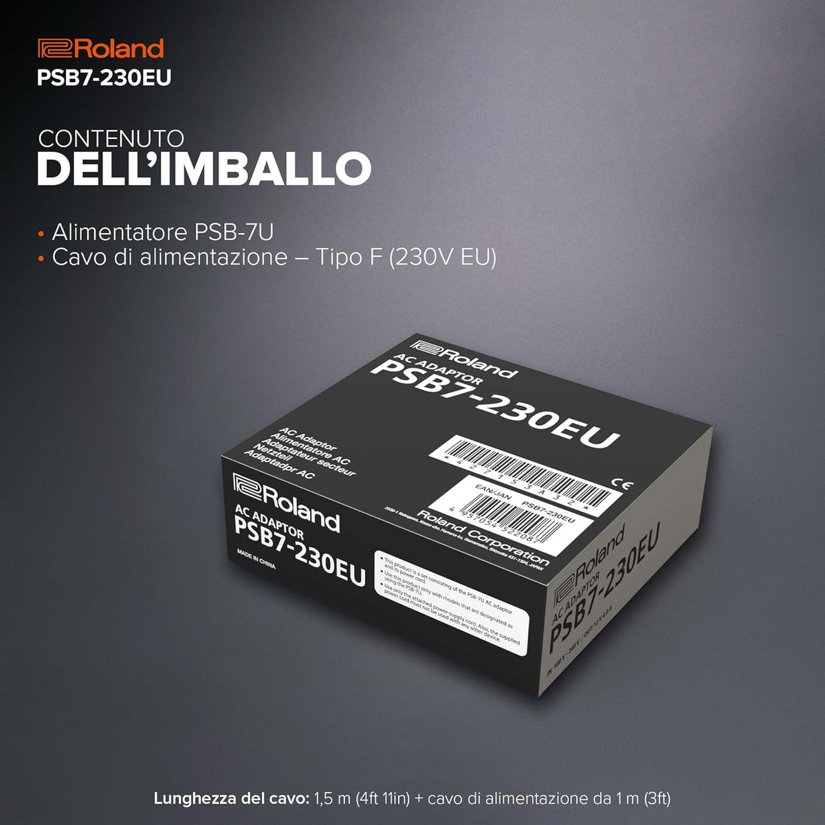 Roland PSB7-230EU Alimentatore per prodotto Roland e Boss