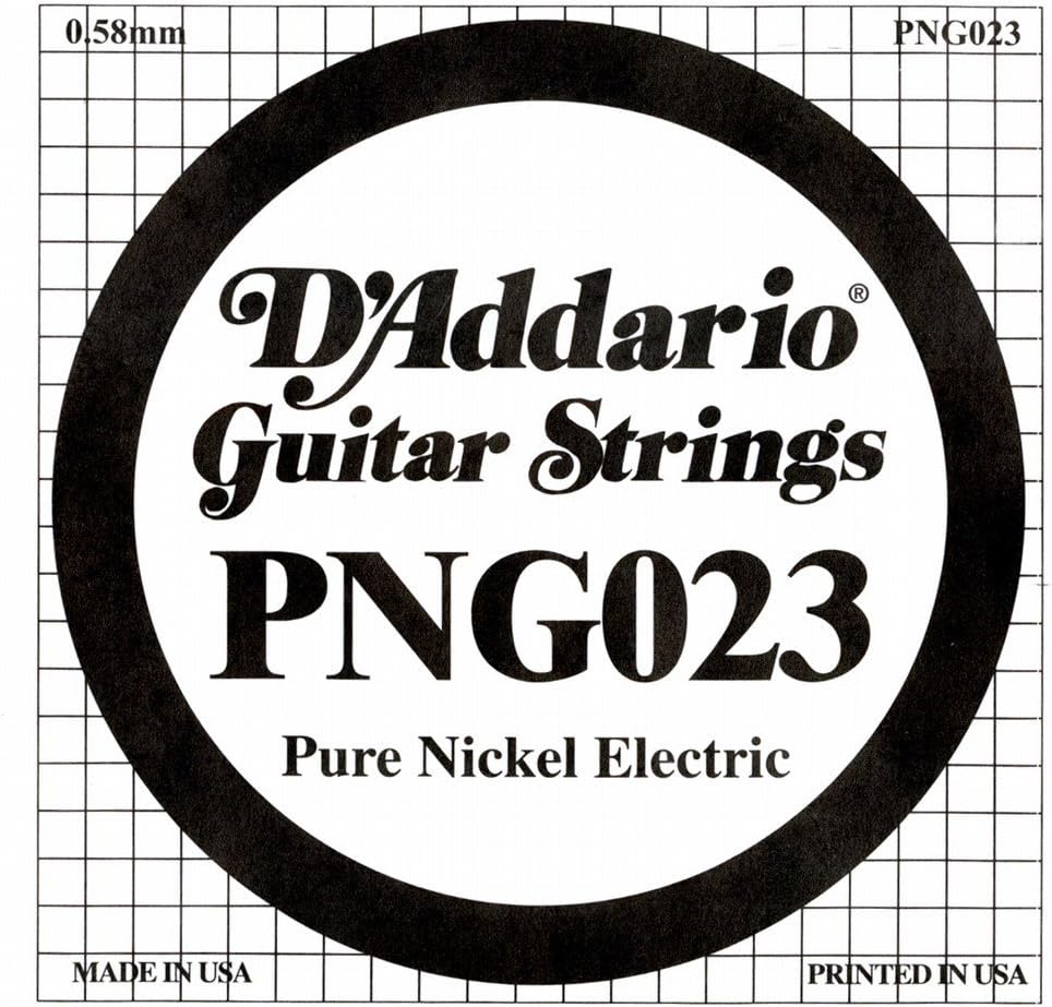 D'Addario Corda singola per chitarra elettrica in nichel puro .023