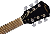 Fender FA125CE Black Chitarra acustica elettrificata nera