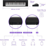 Yamaha NP15 Piaggero White Pianoforte Digitale 61 tasti Bianco