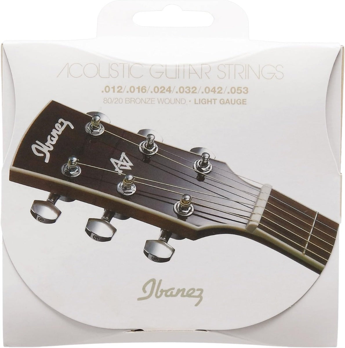Ibanez IACS6C Muta di corde per chitarra acustica Light 012-053