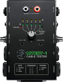 MACKIE MTest-1 Tester per cavi portatile