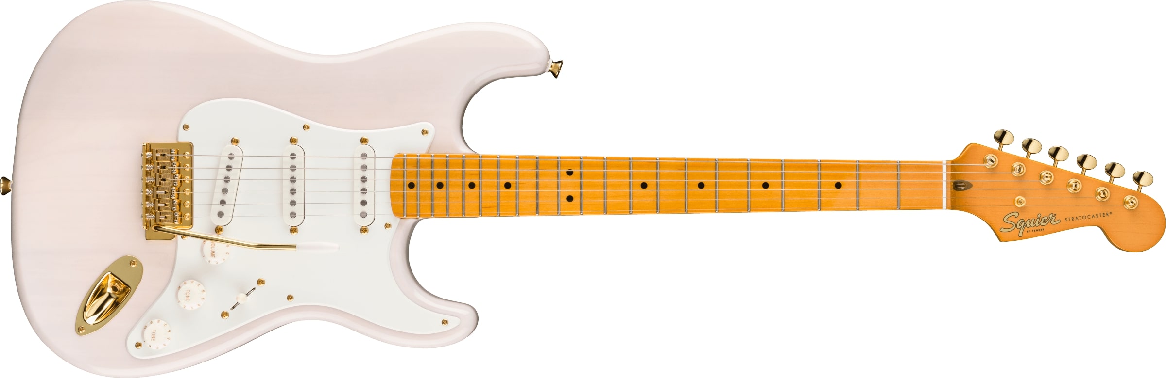 FENDER FSR Classic VIbe '50s Stratocaster Gold Hardware White Blonde