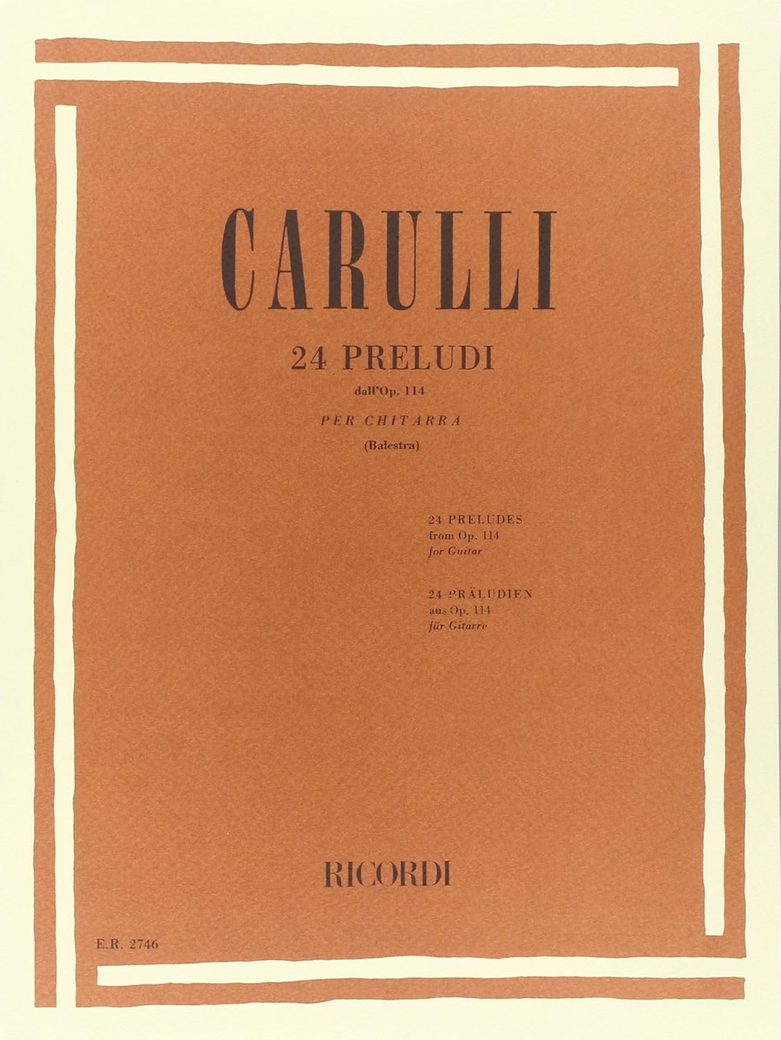 Ferdinando Carulli - 24 Preludi dall'Op. 114