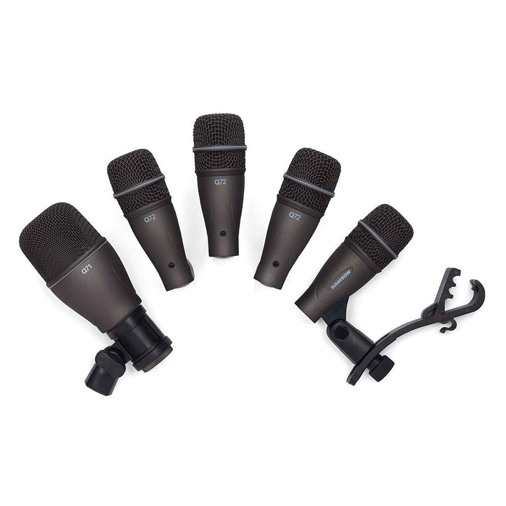 SAMSON DK705 Set di Microfoni per Batteria - 5 Microfoni