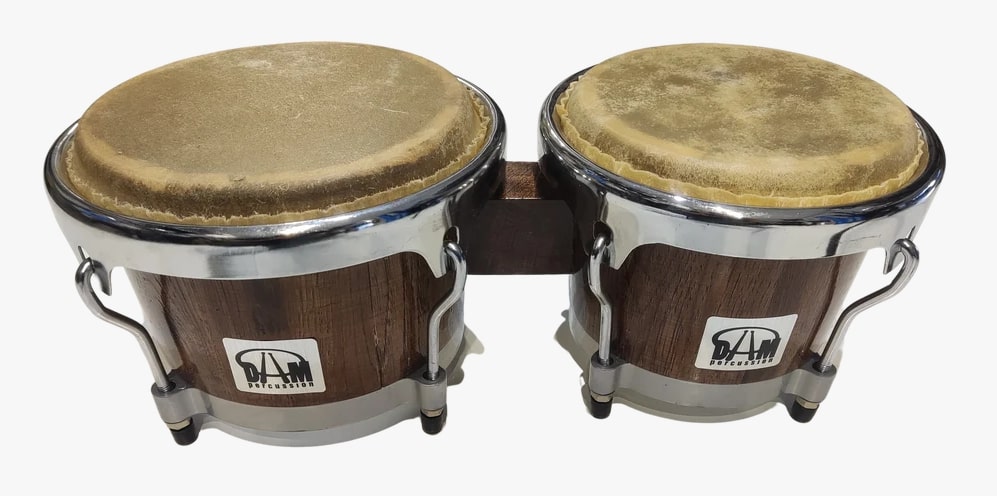 ZHB110D Coppia Bongos noce scuro 7,5" e 8,5"
