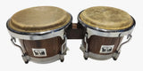 ZHB110D Coppia Bongos noce scuro 7,5" e 8,5"