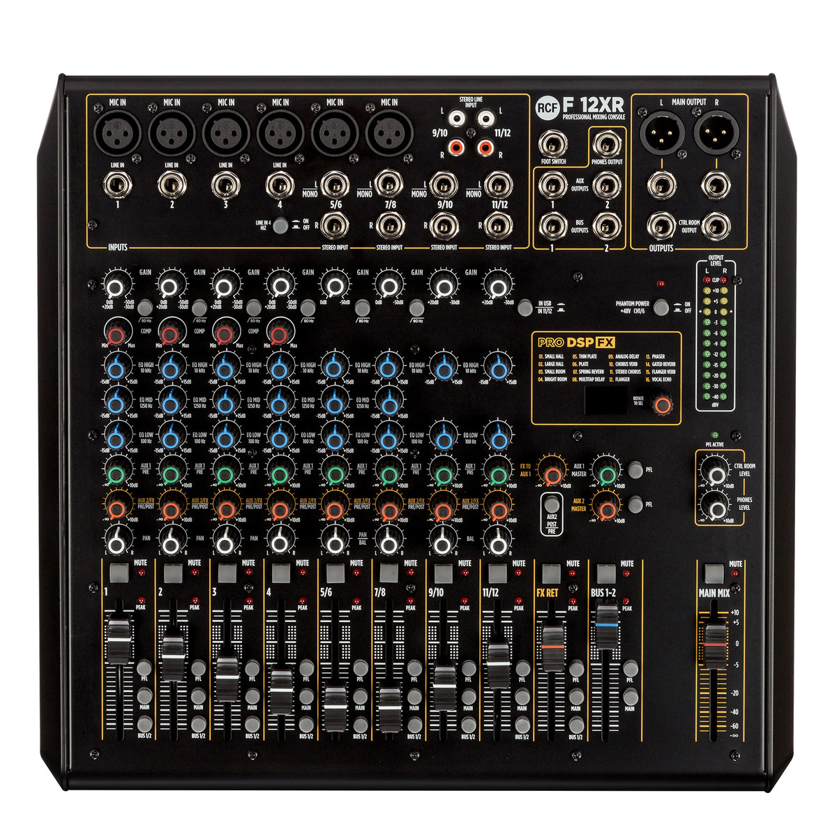 RCF F12XR Mixer 12 canali con effetti B-STOCK