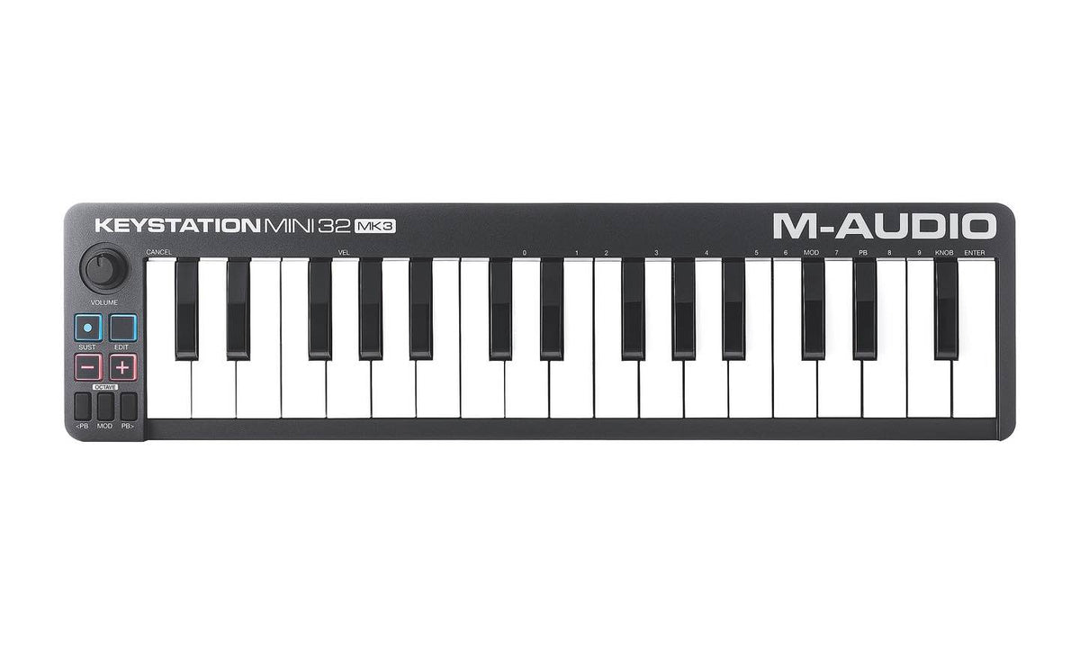 M-AUDIO Keystation Mini 32 MK3  Tastiera MIDI USB 32 Tasti