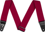 FENDER Tracolla Supersoft Maroon 2" Red